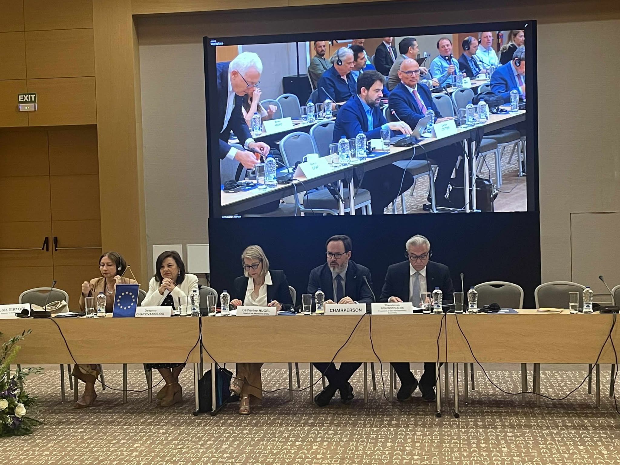 Δεύτερη ημέρα των εργασιών της Κοινοβουλευτικής Επιτροπής του Συμβουλίου της Ευρώπης στα Χανιά