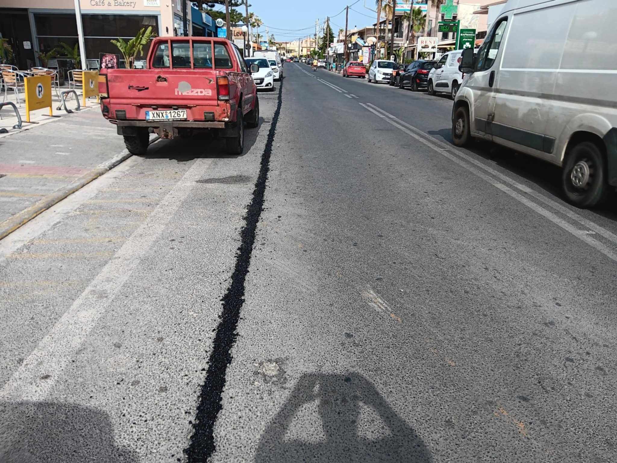 Ατύχημα με πατίνι στην Αγία Μαρίνα λόγω έργων του ΟΤΕ – Καταγγελίες για αδιαφορία εργολάβου (βίντεο)