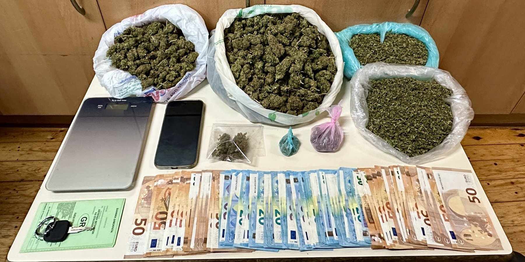 Ρέθυμνο: Κατασχέθηκε ένα κιλό κάνναβης – Συνελήφθησαν δύο άτομα