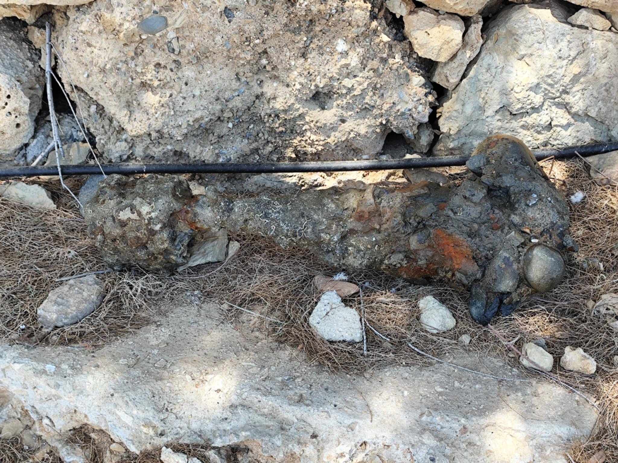 Χανιά: Ανεύρεση οβίδας του Β΄ Παγκοσμίου Πολέμου