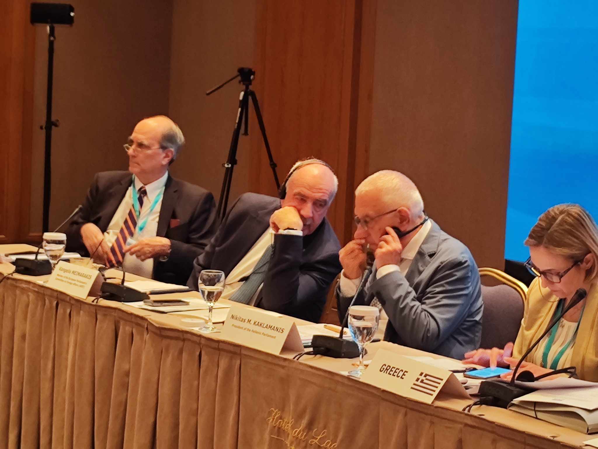 Β. Μεϊμαράκης στη 19η Διάσκεψη Προέδρων Κοινοβουλίων στα Ιωάννινα: Η Ευρώπη χωρίς τα Βαλκάνια είναι ατελής
