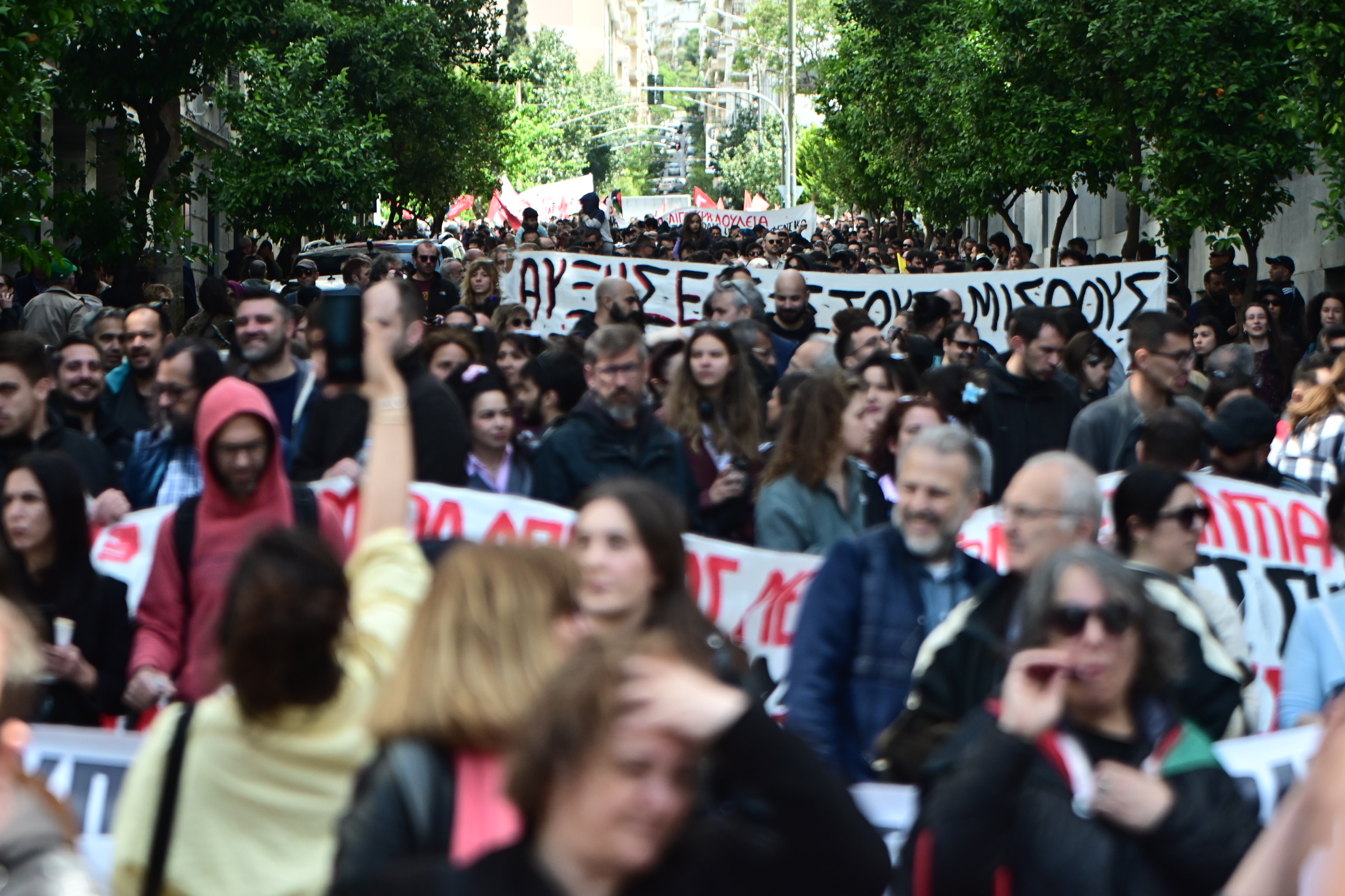 Τιμήθηκε η Εργατική Πρωτομαγιά με συγκεντρώσεις σε όλη τη χώρα