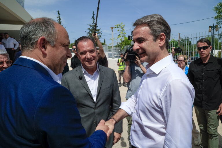 Στα Μέγαρα ο Κυριάκος Μητσοτάκης – Η δήλωσή του από το Κέντρο Υγείας
