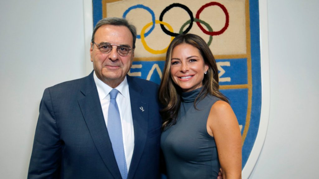 Η Μαρία Μενούνος Πρέσβης της Ελληνικής Ολυμπιακής Επιτροπής για το Λος Αντζελες 2028