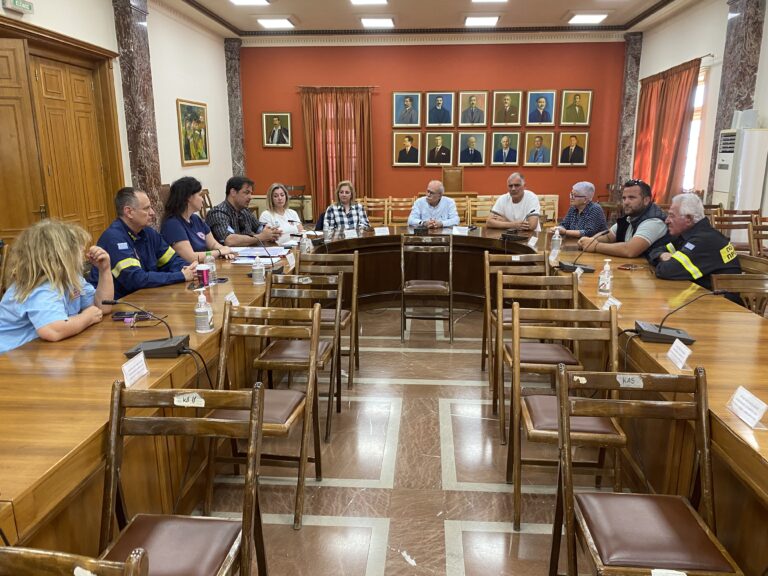 Πύργος: Ομάδα Σχεδιασμού και άσκηση ετοιμότητας