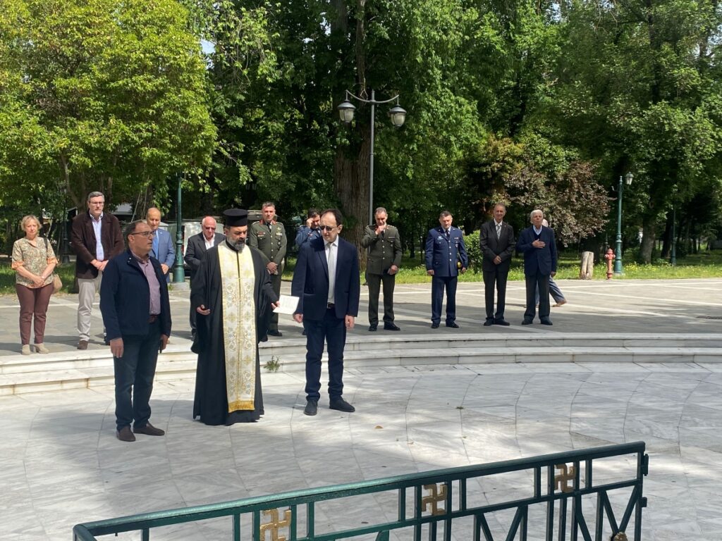 Τιμήθηκε στην Τρίπολη η ημέρα λήξης του Β’ Παγκοσμίου Πολέμου