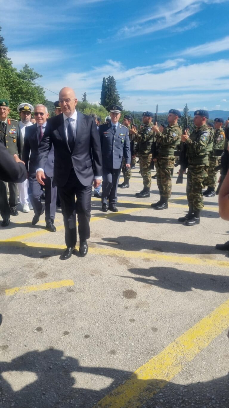 Στον Μυστρά για τα “Παλαιολόγεια” ο Υπουργός Εθνικής Άμυνας Ν. Δένδιας