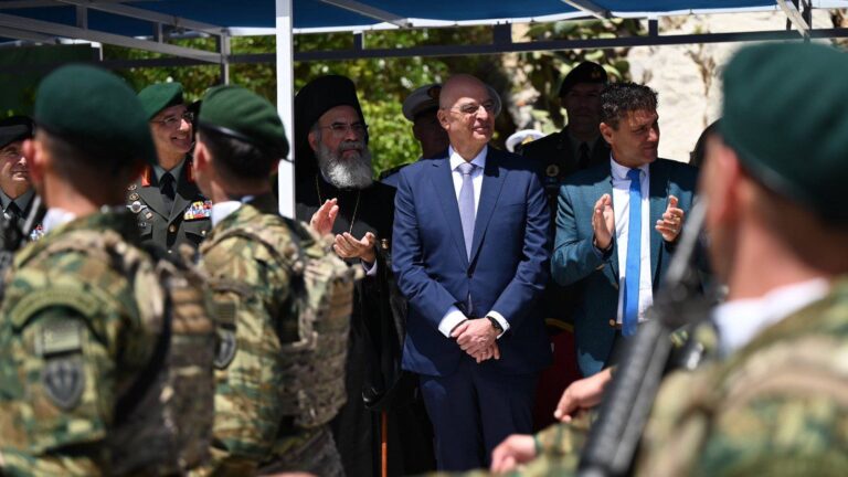 Στη Σύμη ο Ν. Δένδιας: Η χώρα μας είναι διαρκώς σε εγρήγορση – Η άμυνα είναι επένδυση για το μέλλον μας