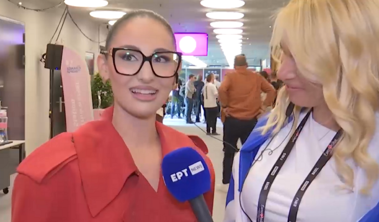 Η Klavdia στο ΕΡΤNews πριν τον μεγάλο τελικό της Eurovision: Έχουμε την Ελλάδα με το μέρος μας – Η ομάδα πετάει!