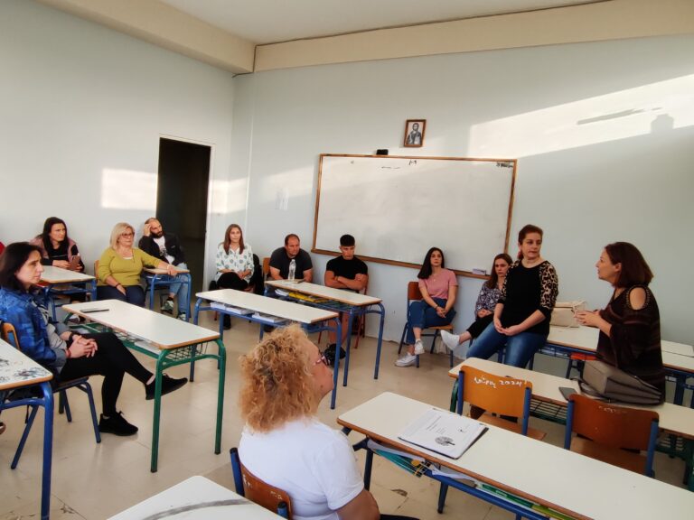 Εκδήλωση για τις λοιμώξεις HIV στο Εσπερινό ΕΠΑΛ Πύργου