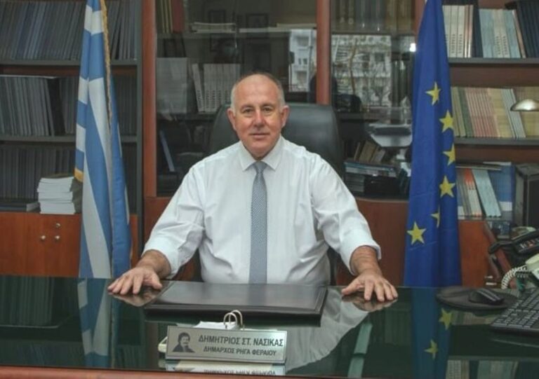 Δ. Νασίκας: Ορθολογική διαχείριση του νερού – Είμαστε σε καλύτερη θέση από άλλες περιοχές της Θεσσαλίας