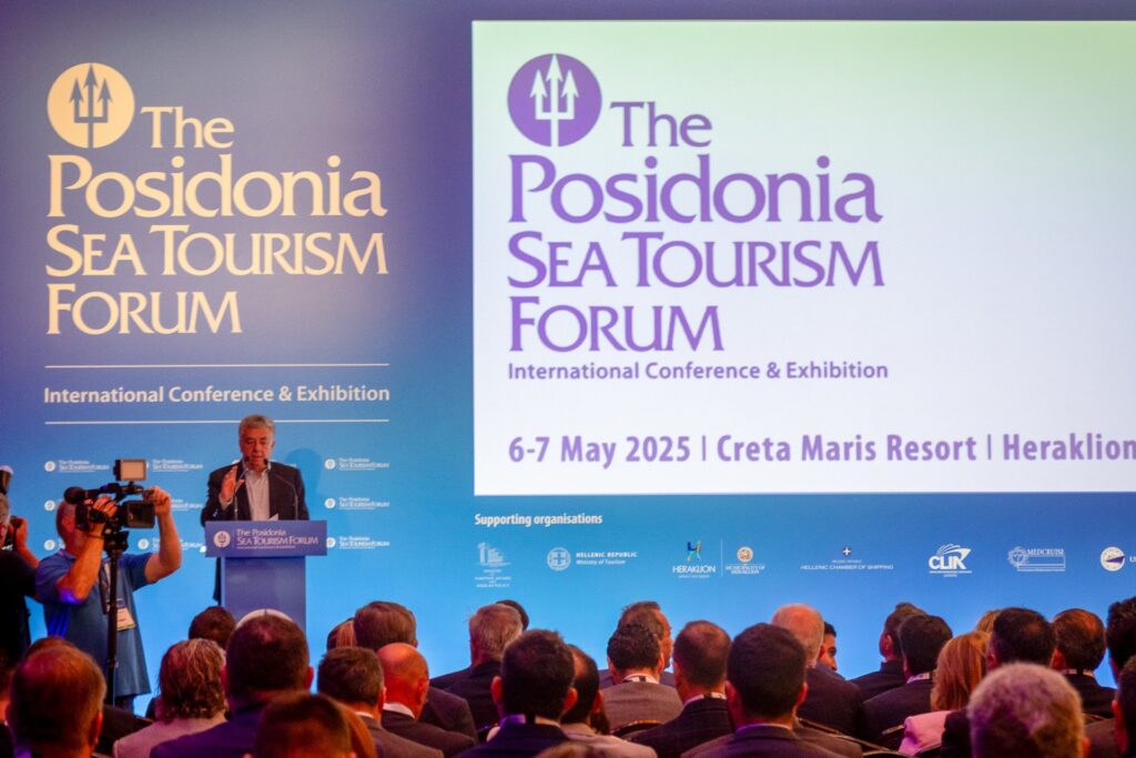 Το Posidonia Sea Tourism Forum 2025 ξεκίνησε δυναμικά στο Ηράκλειο – Βιώσιμη πορεία για την κρουαζιέρα