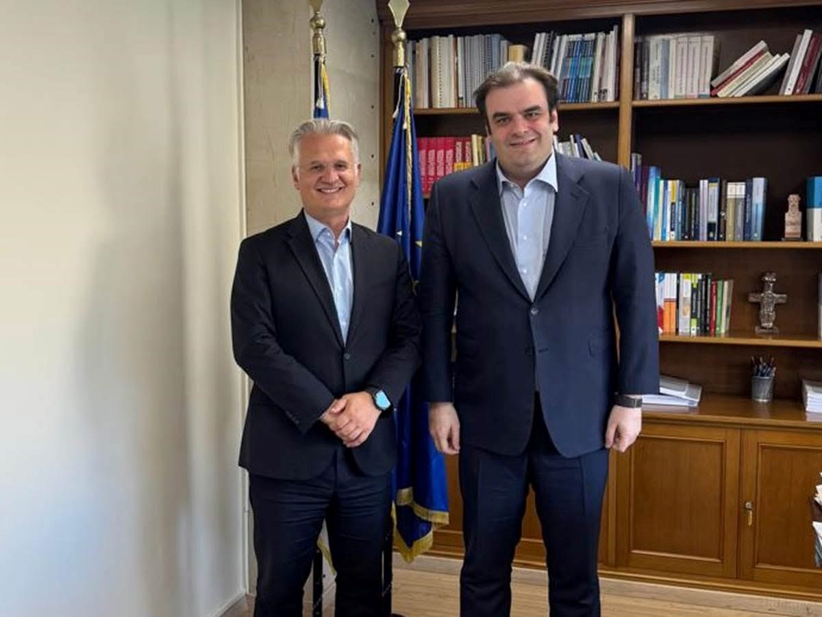 Στον υπουργό Εθνικής Οικονομίας και Οικονομικών Κ. Πιερρακάκη ο Δ. Πτωχός