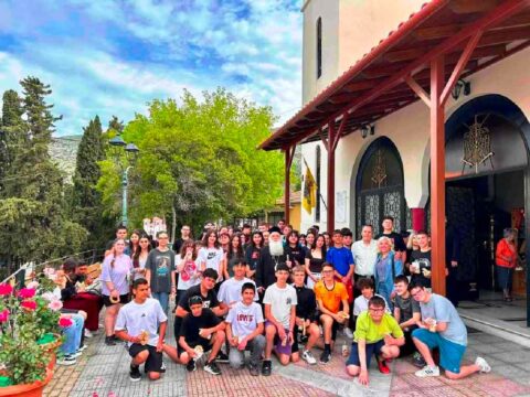 Κατηχητική Θεία Λειτουργία για τους μαθητές της Γ’ Γυμνασίου του 6ου Γυμνασίου Βόλου