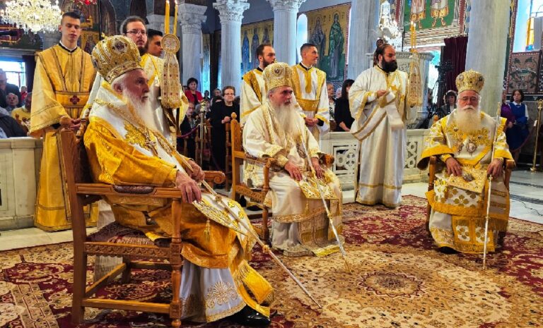 Με λαμπρότητα η Μητρόπολη Δημητριάδος τίμησε τους Αγίους Κωνσταντίνο και Ελένη – Χειροτονία νέου Διακόνου