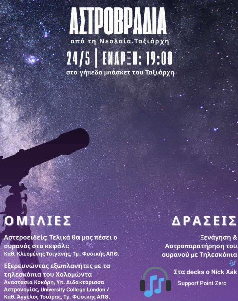 Χαλκιδική: Αστροβραδιά γεμάτη φως, γνώση και μουσική μαγεία στον Ταξιάρχη