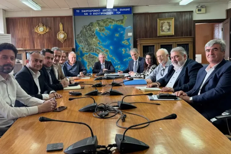 Δ. Μακεδονία: Συνάντηση με τη Διοίκηση του ΟΣΕ για τον εκσυγχρονισμό των δικτύων