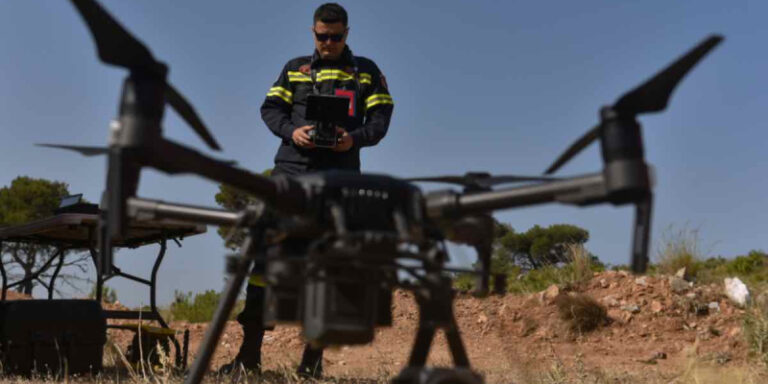 Χανιά: 24ωρη παρακολούθηση με drone για την αντιπυρική προστασία