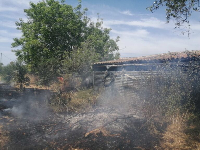 Άμεση επέμβαση της Πυροσβεστικής Λεχαινών σε δύο πυρκαγιές στην Ηλεία