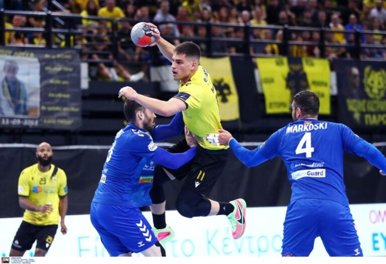 Live streaming: Δείτε τον 2ο τελικό Αλκαλόιντ-ΑΕΚ για το European Cup στο χάντμπολ (21:30, EΡΤ2)