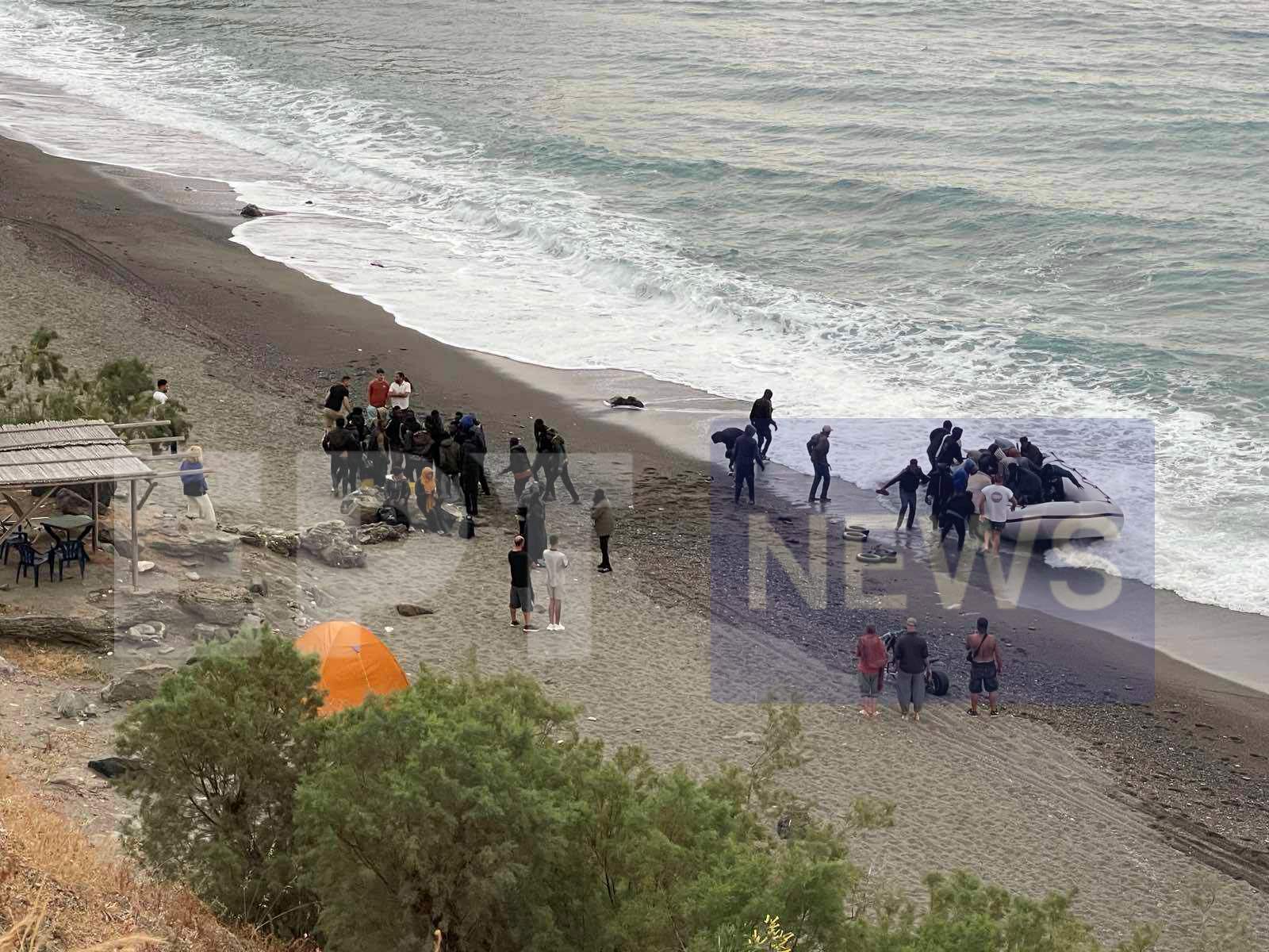Κρήτη: “Κύμα” αφίξεων μεταναστών – Στο νησί 550 αλλοδαποί σε διάστημα 3 ημερών