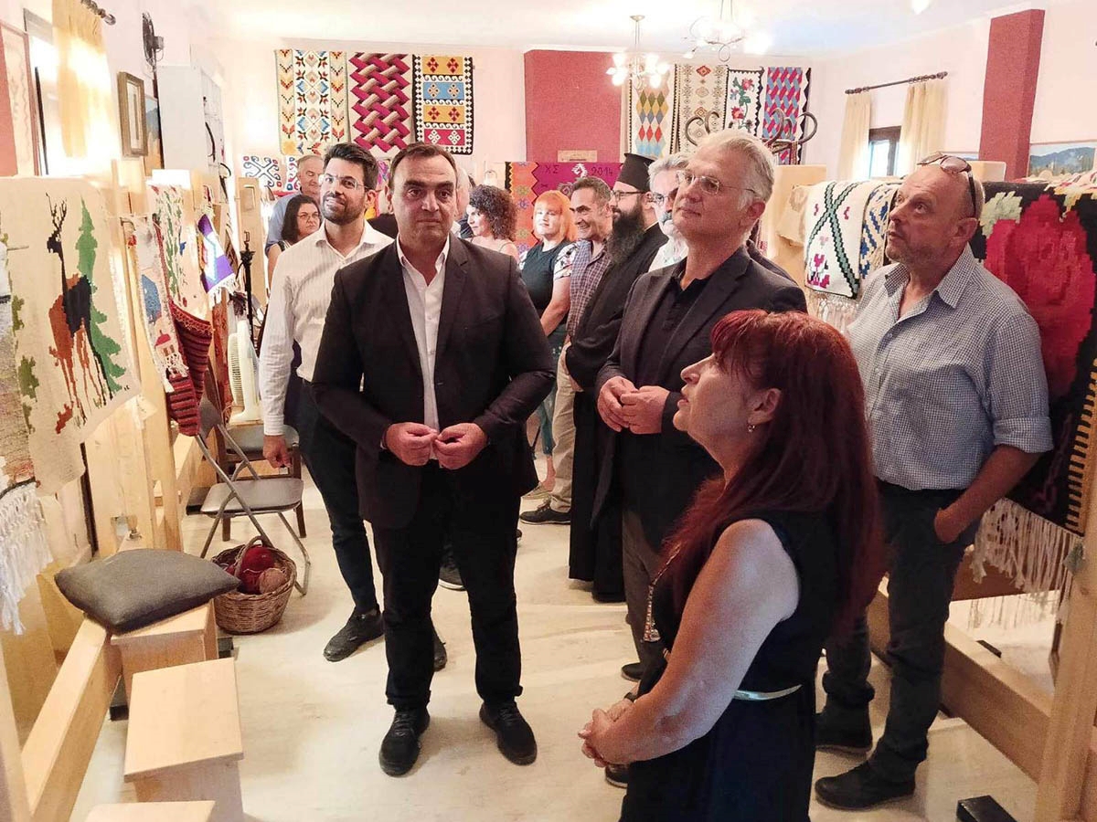 Γεράκι Λακωνίας: Eαρινά μαθήματα εκμάθησης της υφαντικής τέχνης του όρθιου αργαλειού