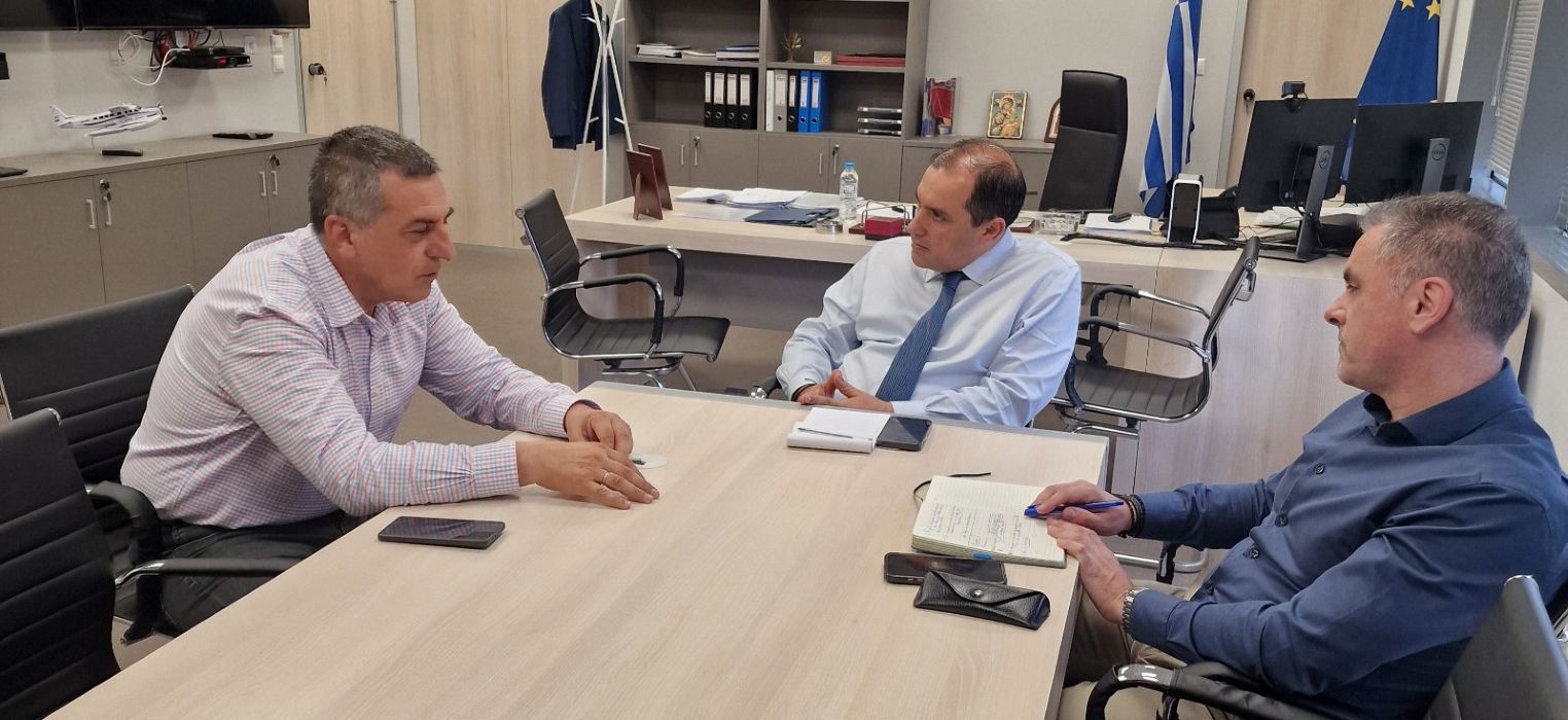 Στο υπουργείο Κλιματικής Κρίσης και Πολιτικής Προστασίας ο περιφερειάρχης Θεσσαλίας