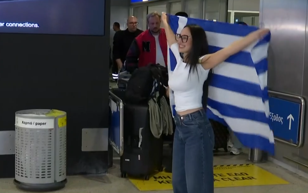 Επέστρεψε στην Ελλάδα η Klavdia – Οι πρώτες δηλώσεις της: «Η 6η θέση για μένα ήταν πραγματικά νίκη»