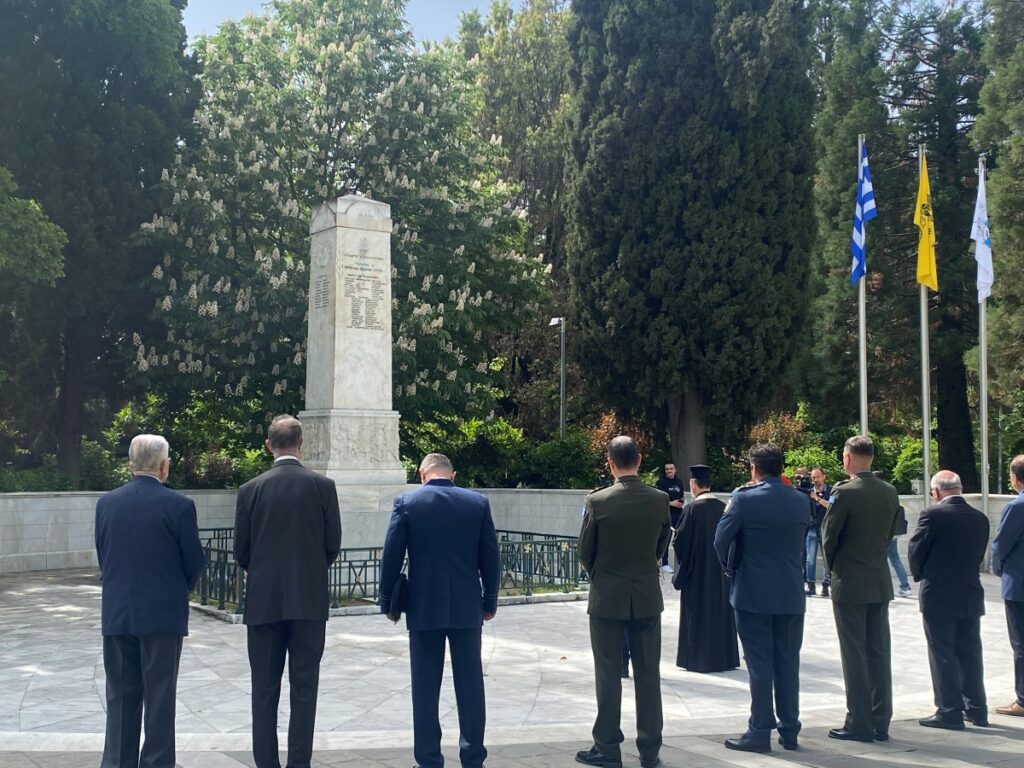 Τιμήθηκε στην Τρίπολη η ημέρα λήξης του Β’ Παγκοσμίου Πολέμου