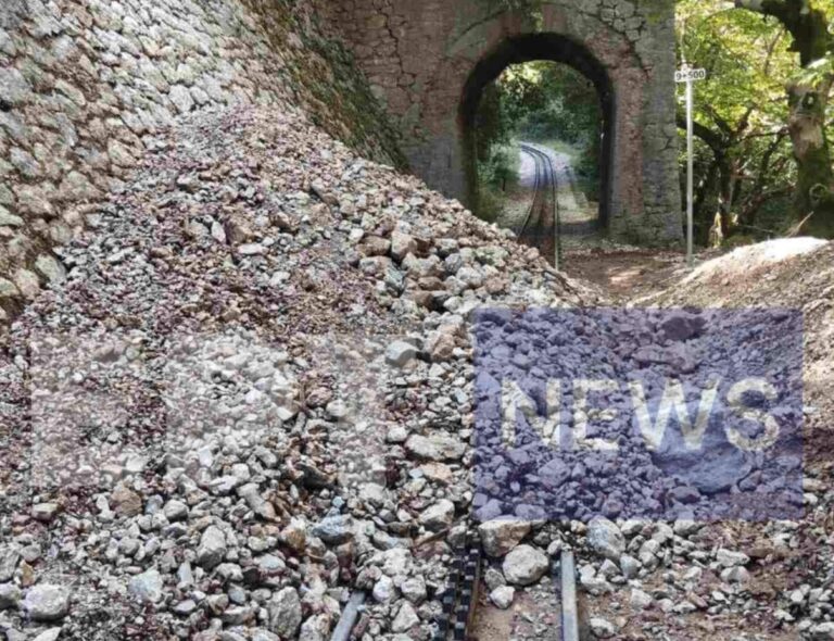 Πάτρα: Προσωρινή αναστολή δρομολογίων για τον Οδοντωτό – Ακινητοποιήθηκε λόγω κατολίσθησης