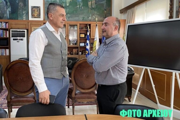 Λάρισα: Συνάντηση Περιφερειάρχη Θεσσαλίας – Δημάρχου Τρικκαίων για την εξέλιξη των έργων
