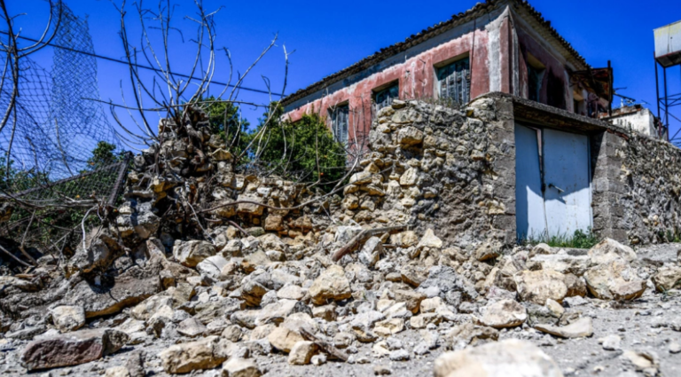 Οριοθετήθηκε η σεισμόπληκτη ζώνη στον δήμο Ζαχάρως