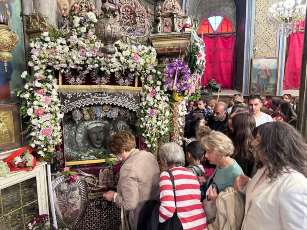 Λέσβος: Κυριακή των Μυροφόρων γιορτάζει ο Ταξιάρχης Μανταμάδου
