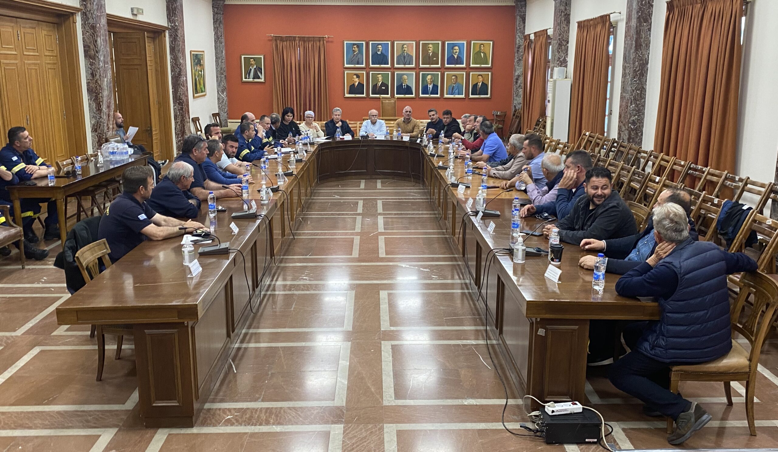 Συνεδρίασε ενόψει αντιπυρικής περιόδου η Πολιτική Προστασία Πύργου