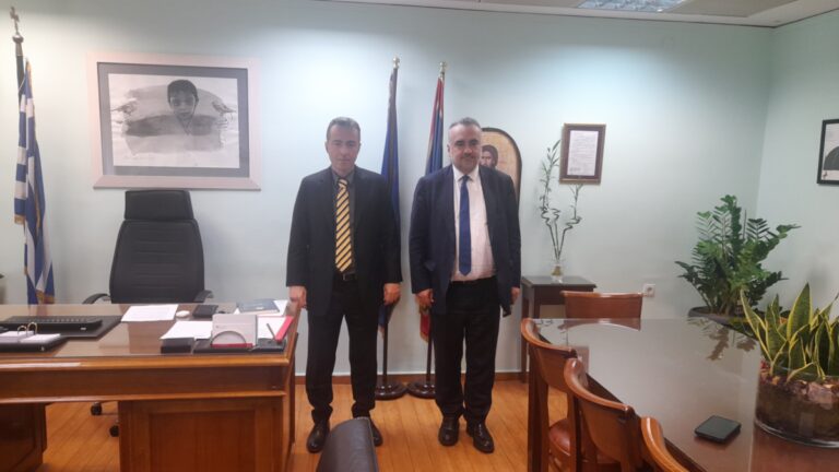 Ένωση Δικαστών και Εισαγγελέων: Συνάντηση του Προέδρου με τον Πρόεδρο του ΔΣΑ