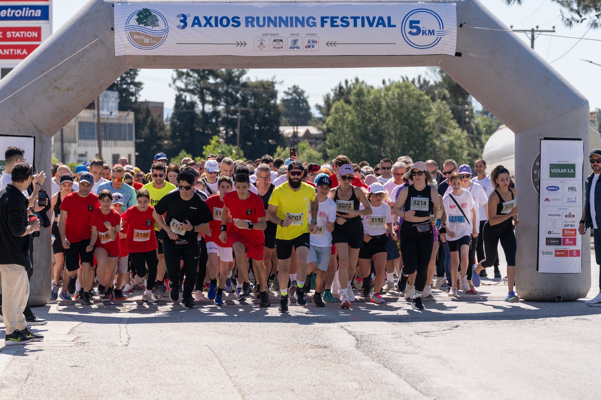 Κέρδισε τις εντυπώσεις και ενθουσίασε το 3ο Axios Running Festival