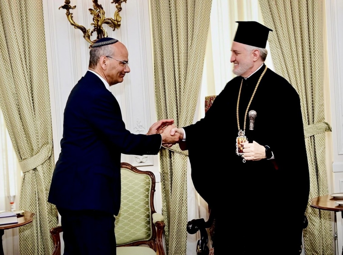 Αρχιεπίσκοπος Αμερικής Ελπιδοφόρος: Χρέος μας η καταπολέμηση κάθε μορφής αντισημιτισμού