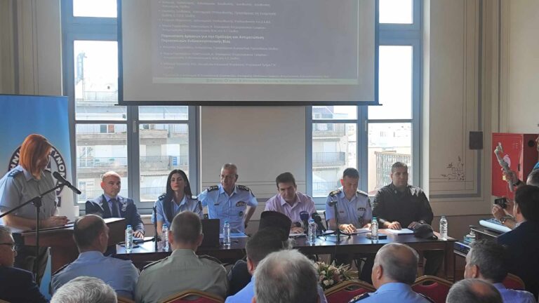 Ξάνθη: Μιχάλης Χρυσοχοΐδης για ασφάλεια, παραβατικότητα και ενδοοικογενειακή βία