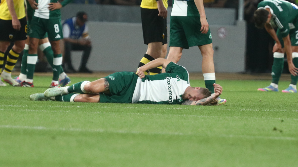 Θλάση στον τετρακέφαλο ο Γεντβάι του Παναθηναϊκού, «τέλος» η σεζόν για τον Κροάτη