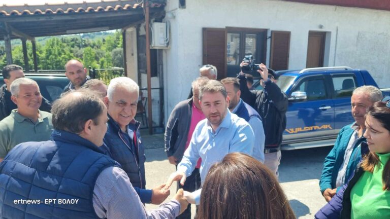 Από την Ζαγορά Πηλίου ξεκίνησε την περιοδεία του ο πρόεδρος του ΠΑΣΟΚ Ν. Ανδρουλάκης