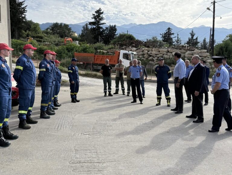 Χανιά: Αισιόδοξος για τη φετινή αντιπυρική περίοδο ο υπουργός Πολιτικής Προστασίας Γ. Κεφαλογιάννης