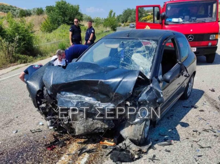 Σέρρες: Τροχαίο δυστύχημα με θύμα 64χρονο