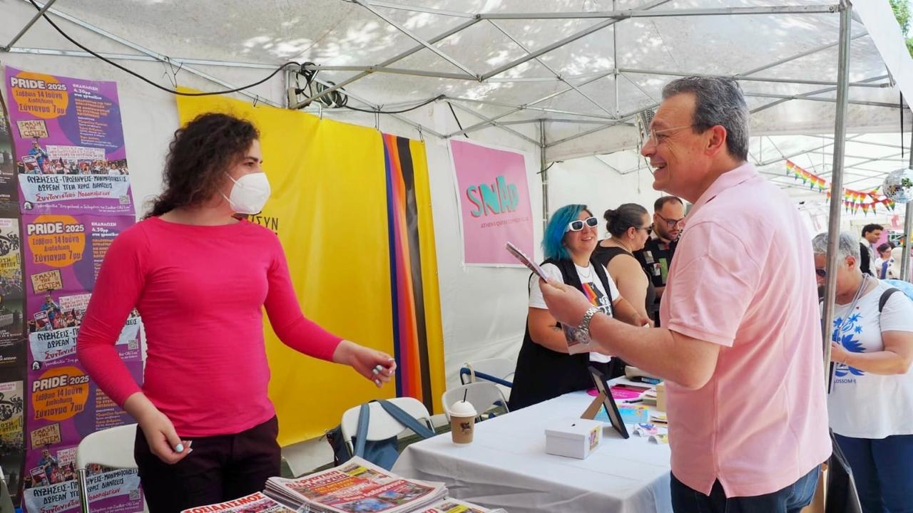 Σ. Φάμελλος από το Athens Pride 2025: H ισότητα είναι η βάση της δημοκρατίας