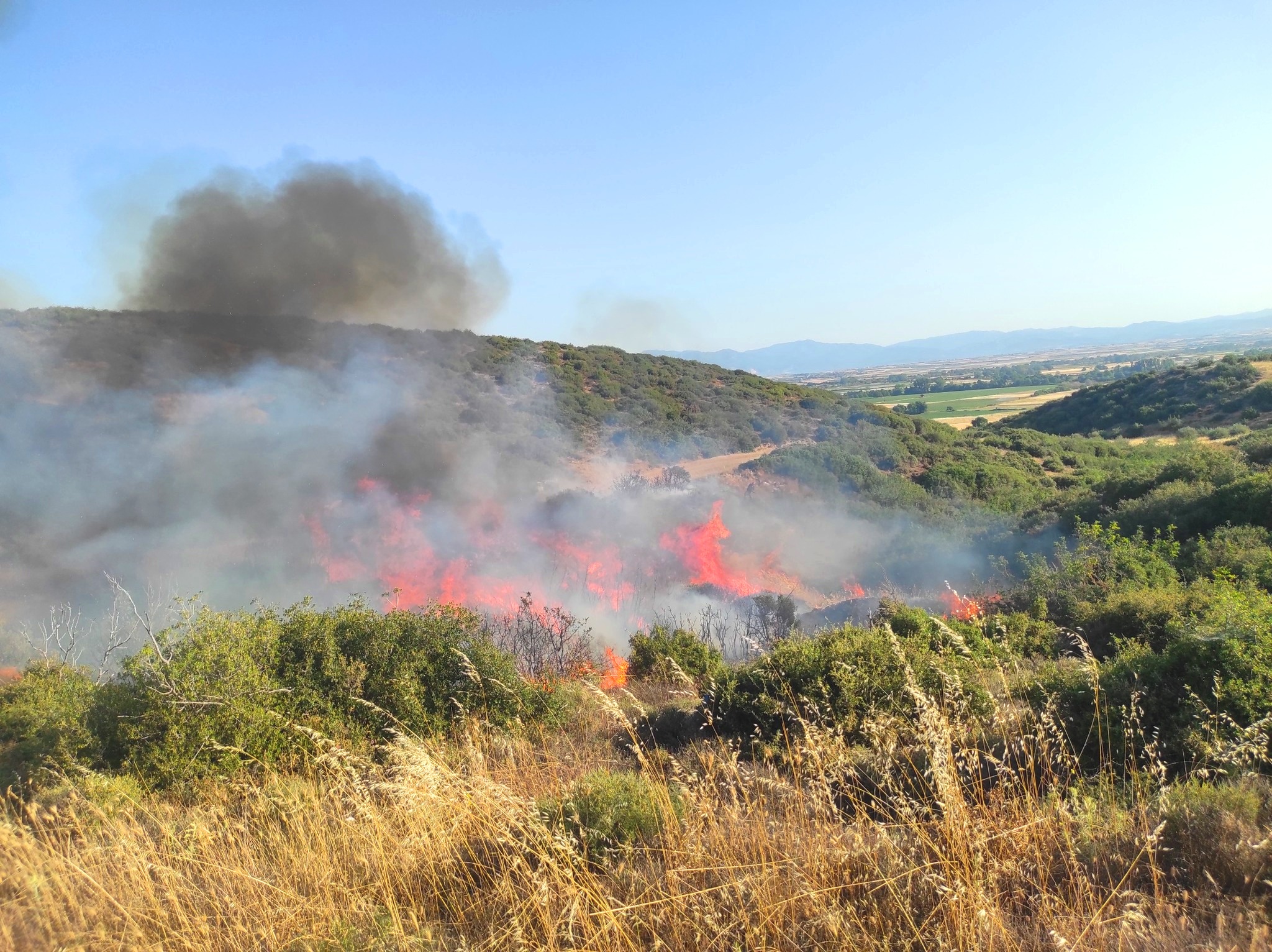Ροδόπη: Εν τη γενέσει τους κατασβέστηκαν δύο εστίες πυρκαγιάς