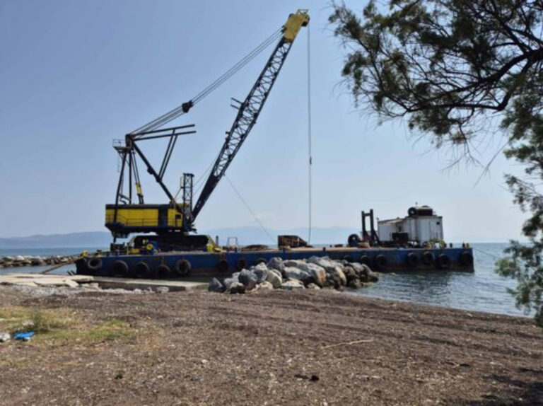 Ξεκίνησαν οι εργασίες ανακατασκευής του αλιευτικού καταφυγίου στον Άγιο Ιωάννη Ευξεινούπολης