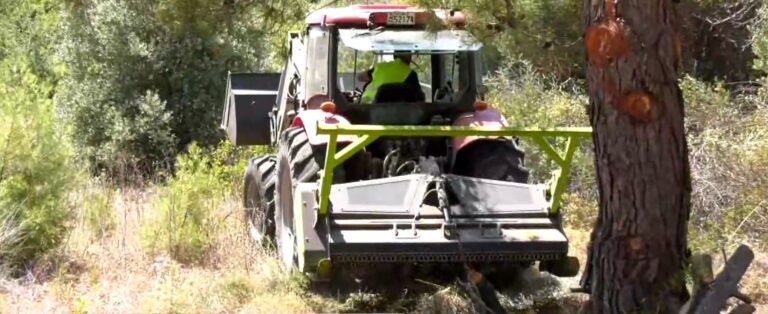 Μυτιλήνη: Δημιουργία αντιπυρικών ζωνών περιμετρικά των οικισμών