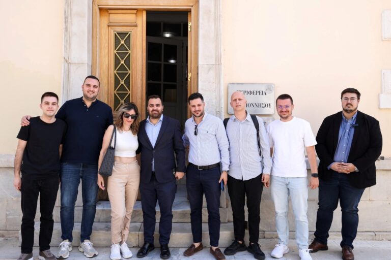 Σε Τρίπολη και Άργος ο πρόεδρος της ΟΝΝΕΔ Ορφέας Γεωργίου