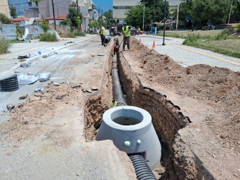 Σε εξέλιξη σημαντικές παρεμβάσεις της ΔΕΥΑΜΒ για την αντιπλημμυρική προστασία στον Βόλο