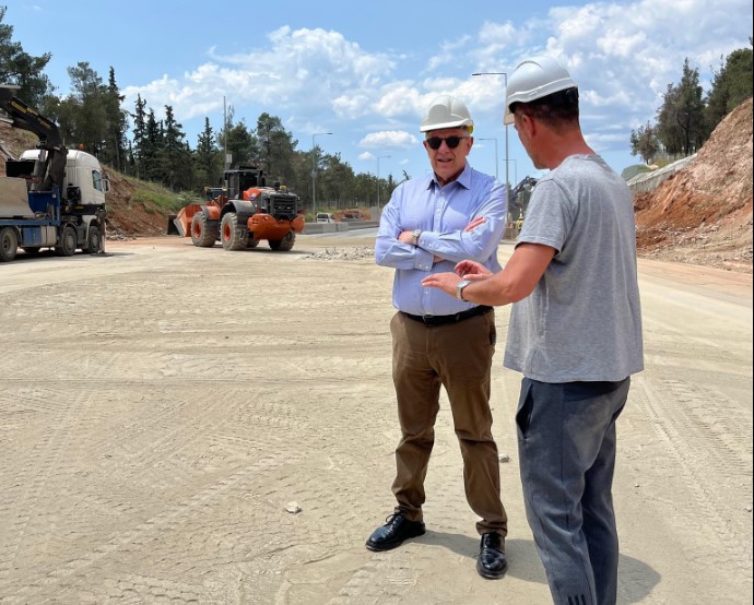 Ν.Ταχιάος: «Πολύ πιο γρήγορα αποκαταστάθηκε η κυκλοφορία στον Περιφερειακό Θεσσαλονίκης ώστε να κατεδαφιστεί η γέφυρα Περραιβού»