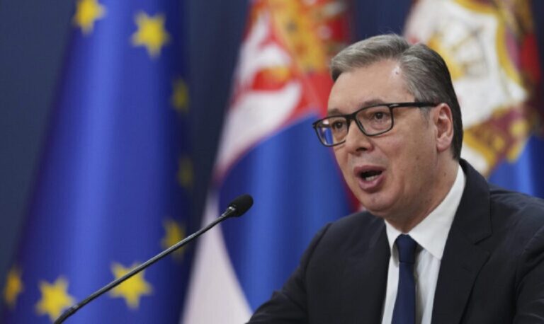 Ο πρόεδρος της Σερβίας ανακοίνωσε τη διακοπή πώλησης πυρομαχικών στο Ισραήλ